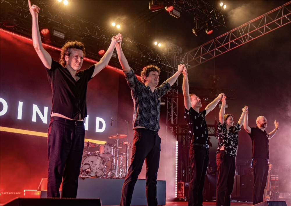 Franz Ferdinand take a bow after delivering a high-energy set. — Picture via Facebook/Franz Ferdinand