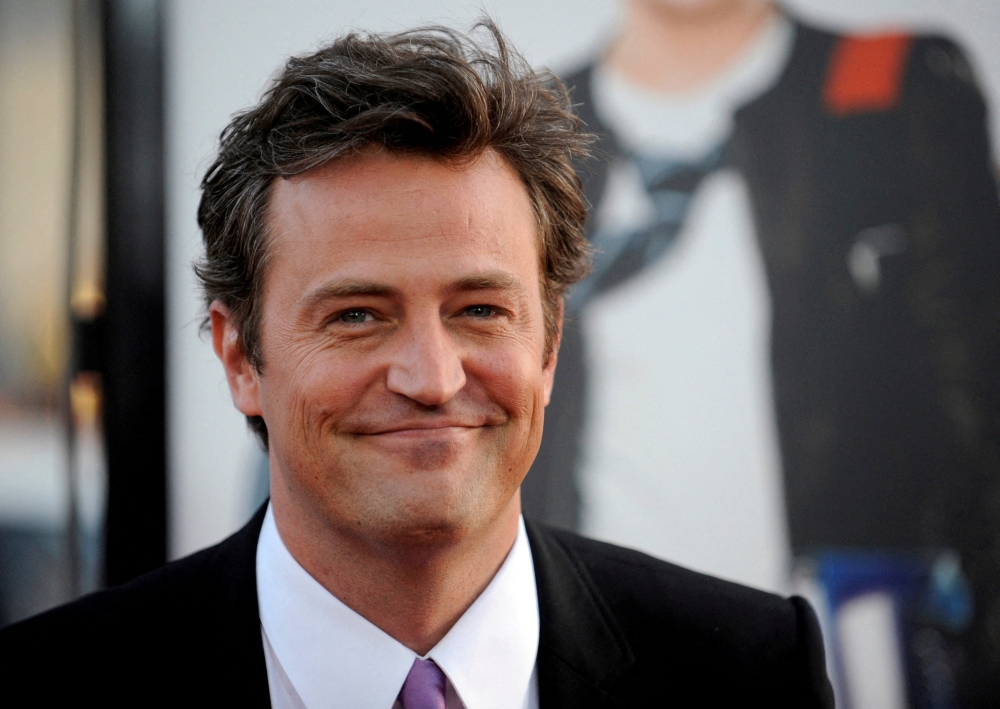Matthew Perry was found dead in his Los Angeles home, generating an outpouring of grief from fans and fellow celebrities. — Reuters file pic