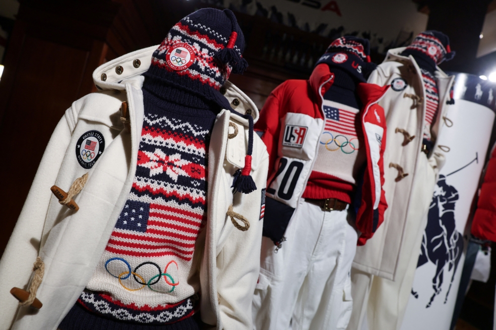 Ralph Lauren will outfit the US Olympic and Paralympic teams for the 10th time at next year’s Winter Games, with the brand’s take on an Italian aesthetic for the Opening Ceremony, part of an overall multi-piece set for the athletes. — Reuters pic