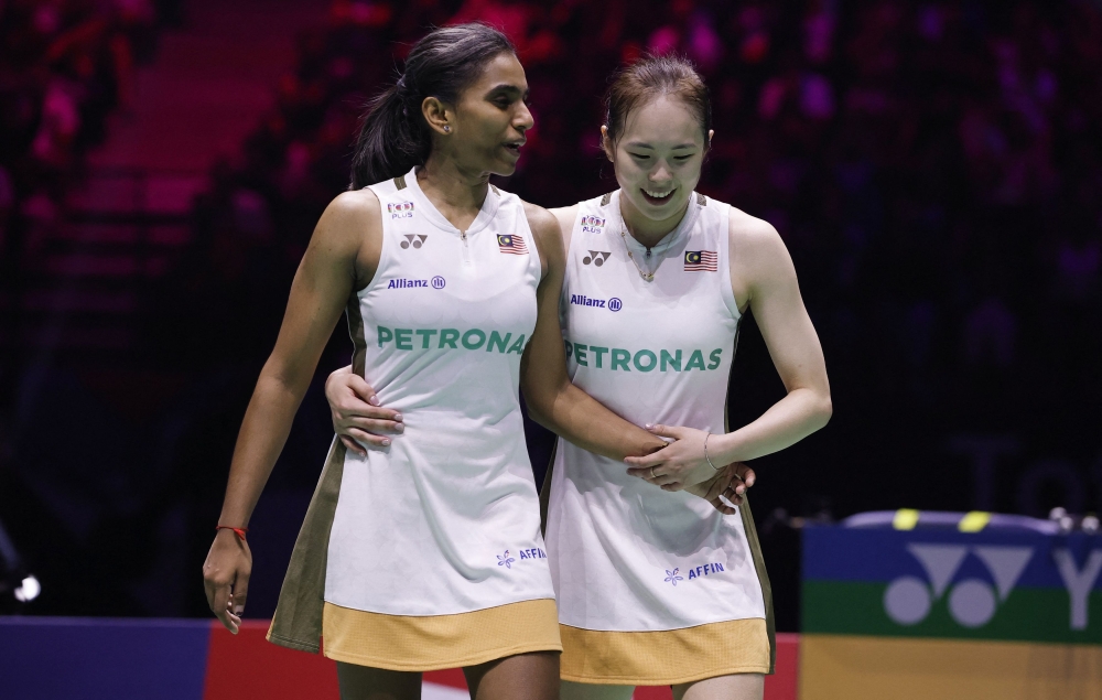 World number two pair M. Thinaah and Pearly Tan say they are excited for their Thailand SEA Games debut later this month, vowing to give their all. — Reuters pic