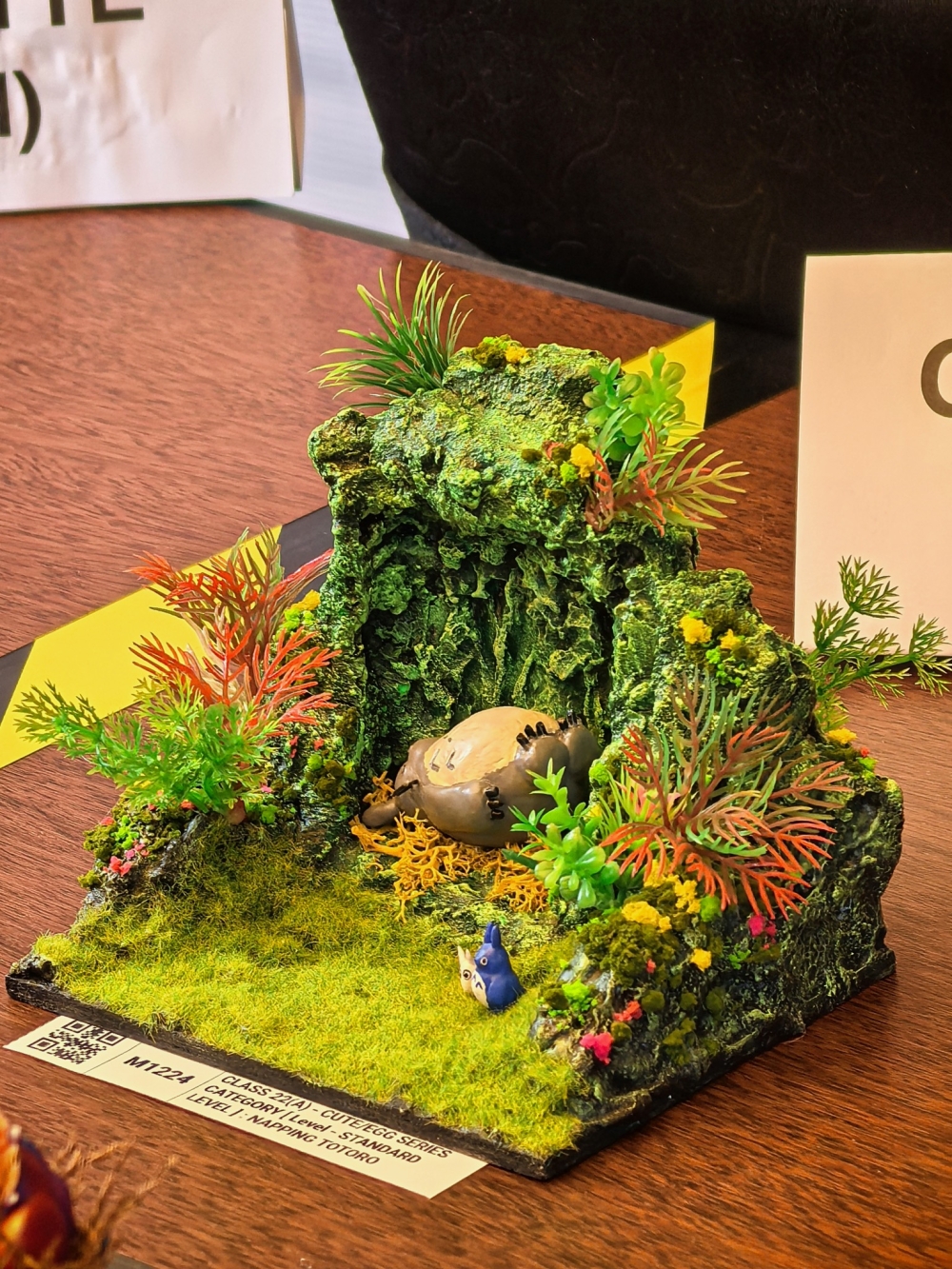 A model complete with diorama of Totoro in the forest on display at Malcom 2025. — Picture courtesy of Penang tourism and creative economy committee (Petace)