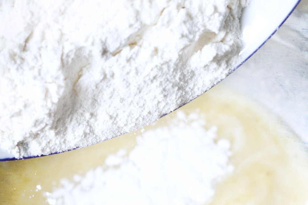 Add the dry ingredients to the wet mixture. — Picture by CK Lim