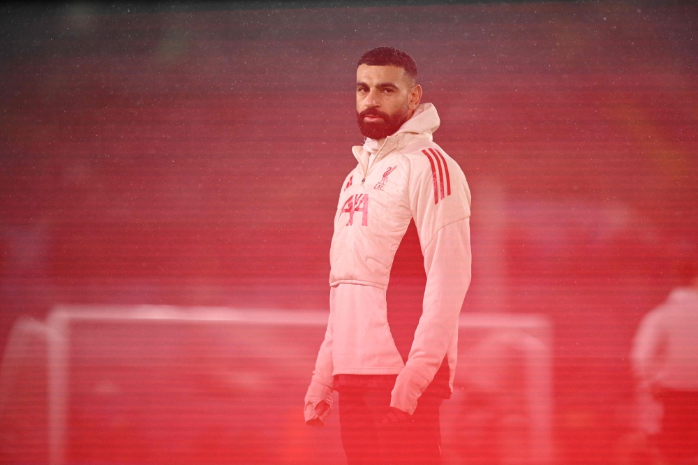 Mohamed Salah took aim at Liverpool manager Arne Slot in an astonishing rant that could spell the end of his legendary career at Anfield. — AFP pic