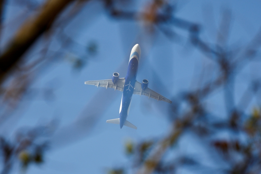 An IndiGo flight takes off from Kempegowda International Airport in Bengaluru December 6, 2025. — Reuters pic