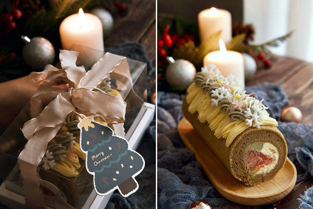 Hojicha Pomelo Roll Cake by Flourysh Bakes. — Pictures courtesy of Flourysh Bakes