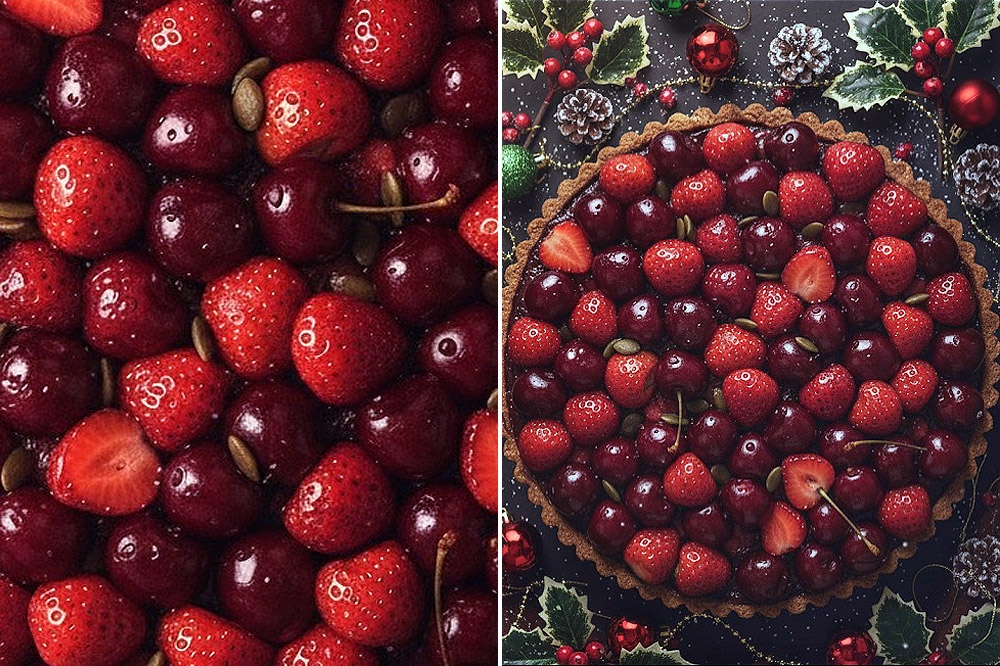 Midnight Cherry Noel by Baker Next Door. — Pictures courtesy of Baker Next Door
