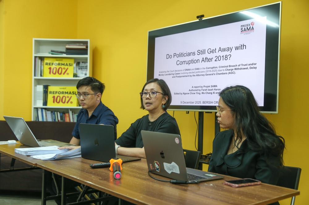 ‘Dua darjat’ exposed? Projek SAMA report lets Malaysians decide if there’s ‘ikan yu’, ‘ikan bilis’ disparity in post-2018 corruption cases