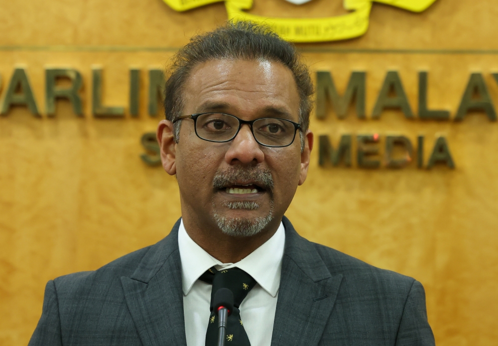 Bukit Gelugor MP Ramkarpal Singh said the Sosma law has been misused against ordinary Malaysians and needs reform. — Bernama pic
