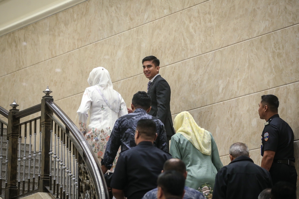 The Federal Court today began hearing the prosecution’s bid to reinstate four criminal charges against Muar MP Syed Saddiq Syed Abdul Rahman, months after the Court of Appeal acquitted him of all wrongdoing in a high-profile corruption and abetment case. — Picture by Yusof Isa
