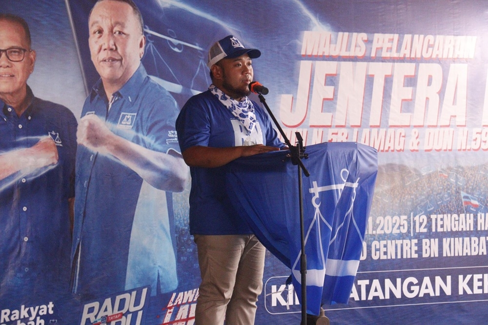 Kinabatangan Umno Youth chief Mohd Naim Kurniawan Moktar says he has no interest in contesting the Lamag state by-election to fill the vacancy left by the demise of his father, Datuk Seri Bung Moktar Radin. — Picture via Facebook/Naim Moktar