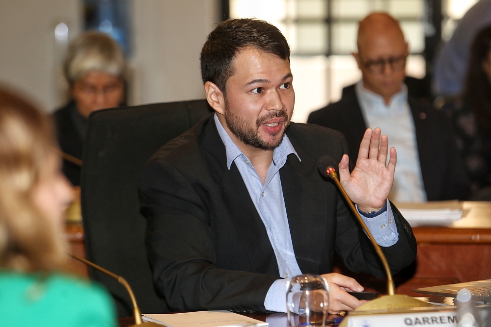 ISIS Malaysia’s economics, trade and regional integration analyst Qarrem Kassim, who co-authored the policy brief, said Malaysia is still concentrated in midstream activities with little appetite for the more lucrative downstream segments. — Picture by Choo Choy May