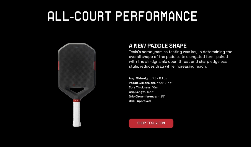 Your next (or first) Tesla might be an…RM1,400 pickleball paddle? (VIDEO)