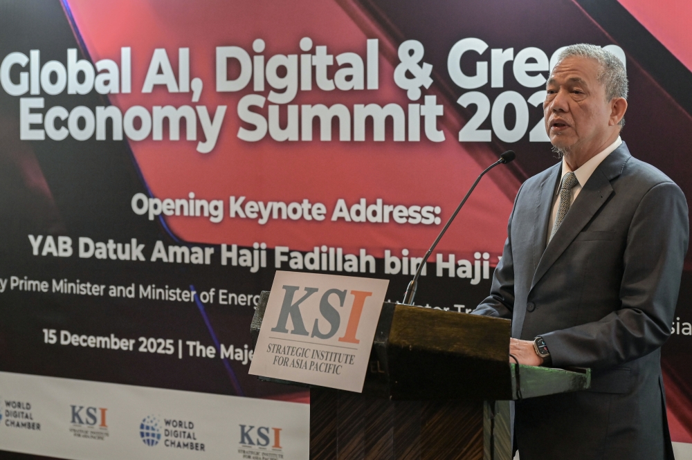 Modern grid, low-carbon future: DPM Fadillah outlines Malaysia’s path to AI-powered energy