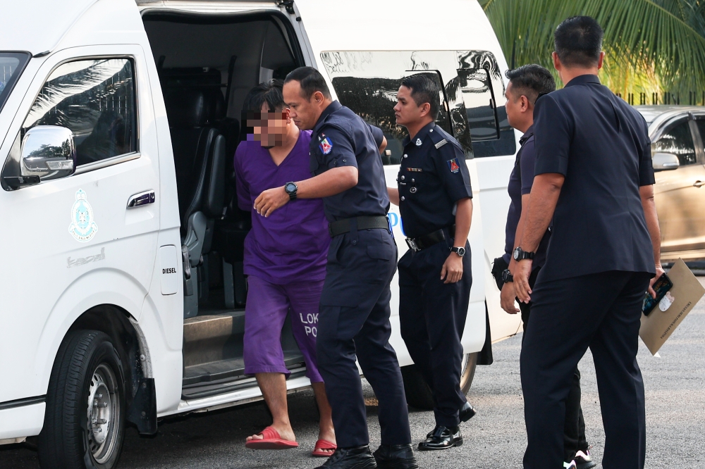 Mohamad Khairul Azmi Ithnin was charged with murdering his wife Iecah Junus on June 2, 2025, under Section 302 of the Penal Code. — Bernama pic