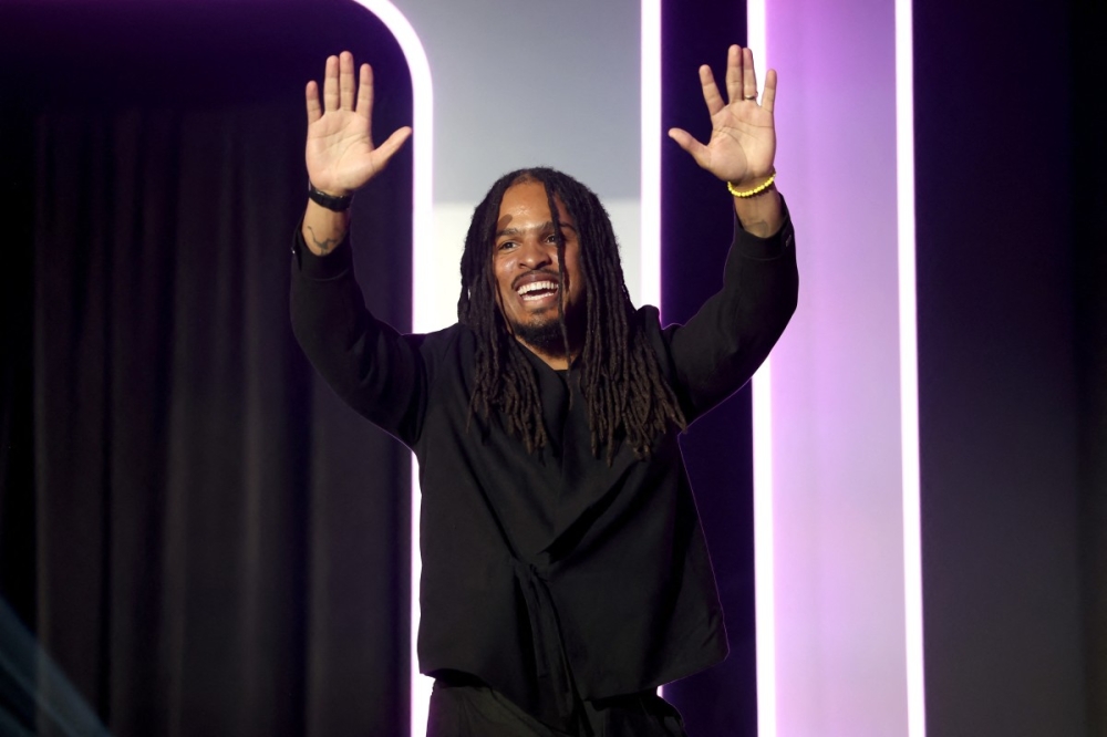 Keith Lee took home the top prize at TikTok’s first US awards in Hollywood, celebrating creators from food and fashion to music and education. — AFP pic