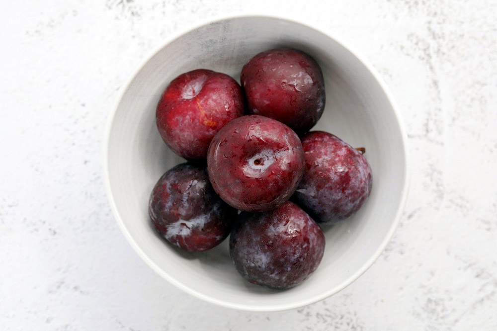 Luscious plums. — Picture by CK Lim