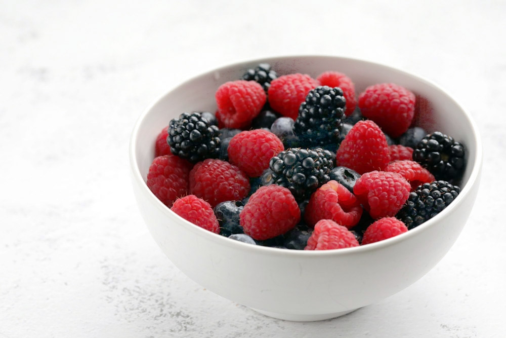 Blueberries, blackberries and raspberries. — Picture by CK Lim