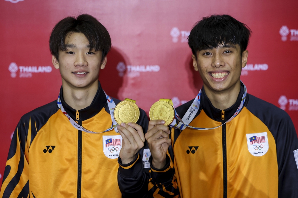 Malaysia close SEA Games diving with two golds, Rui Jie-Nurqayyum deliver redemption