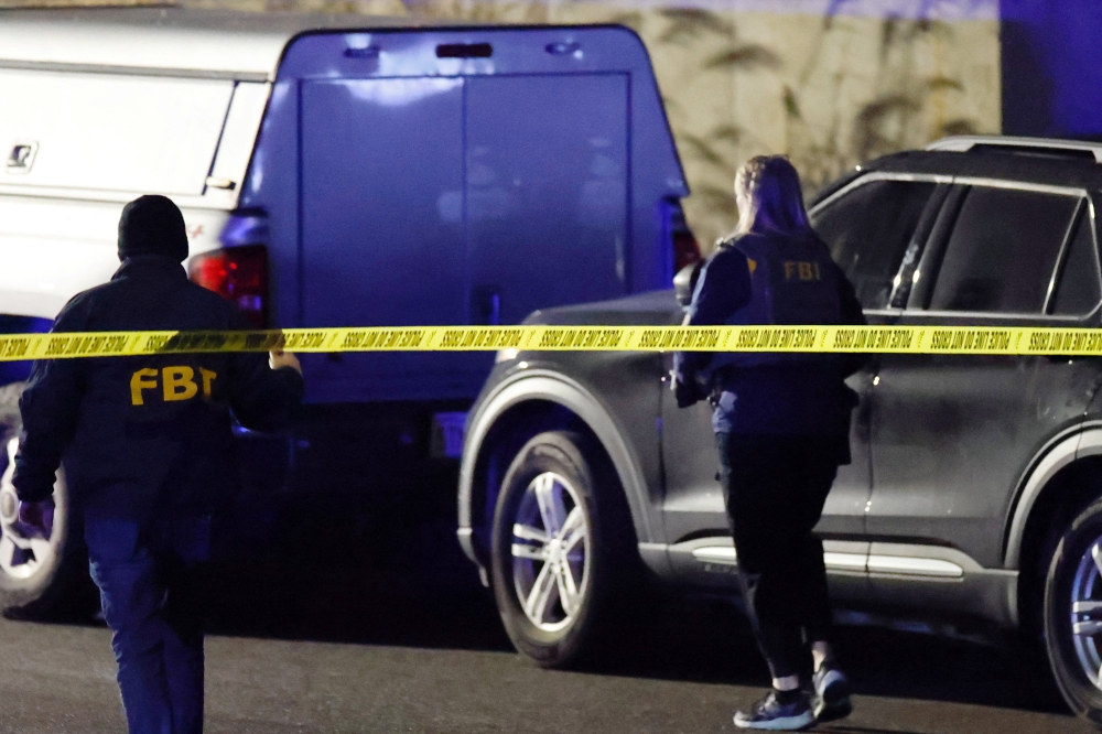 Investigators work the scene at a storage facility where the Brown University shooter, identified by authorities as Claudio Neves Valente, took his own life, in Salem, New Hampshire December 18, 2025. — Reuters pic  