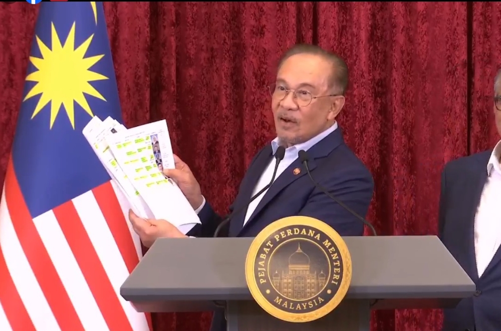 Prime Minister Datuk Seri Anwar Ibrahim said targeted fuel subsidy has long been debated, adding that it is his government that carried it out. — Picture from Facebook/Anwar Ibrahim