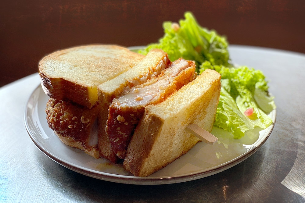 Chicken 'katsu sando' at RAYs in Section 51A, PJ.