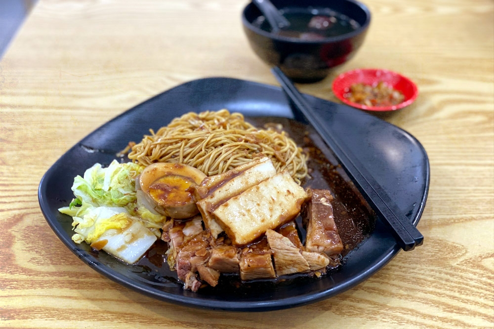 Braised duck with homemade noodles at Restoran Xin Kee in Seremban.