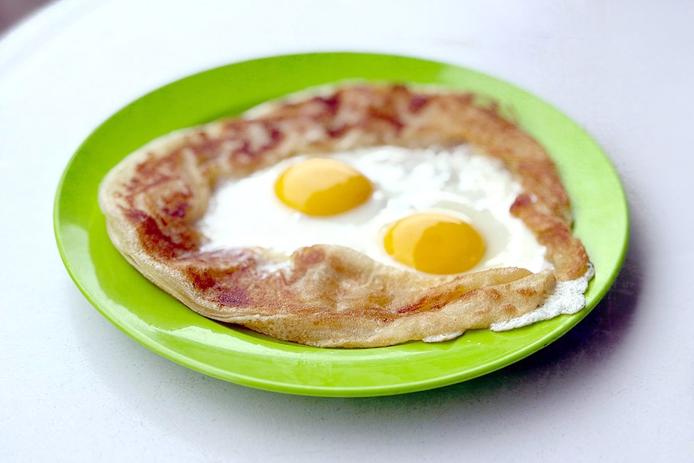 'Roti sarang burung' at Ah Koon Kopitiam in Melaka.