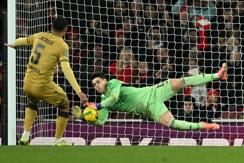 Arsenal’s Kepa hails mental focus for decisive penalty save in Palace clash to reach League Cup semi‑finals