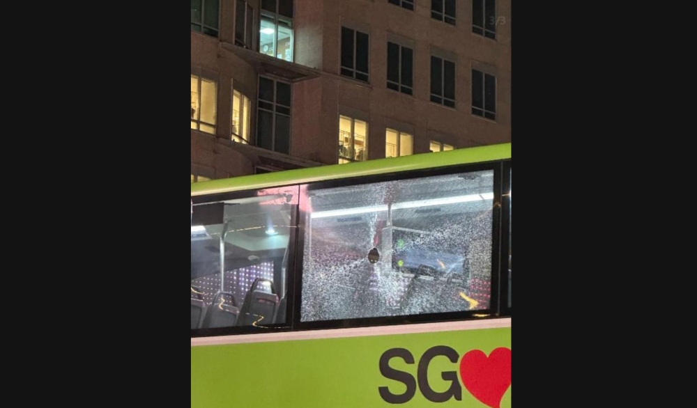 Seven months’ jail for Singapore man who hurled soju bottle, smashing bus window and injuring woman