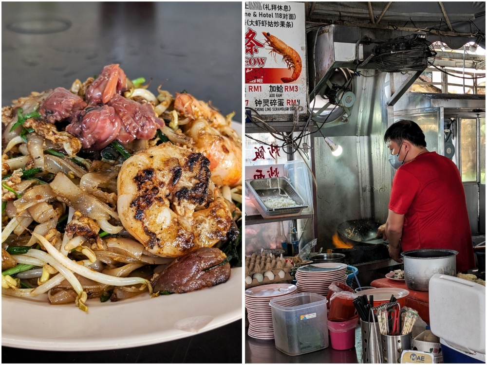 No. 5 Char Koay Teow, especially with duck egg, is worth the wait — Picture by Ethan Lau