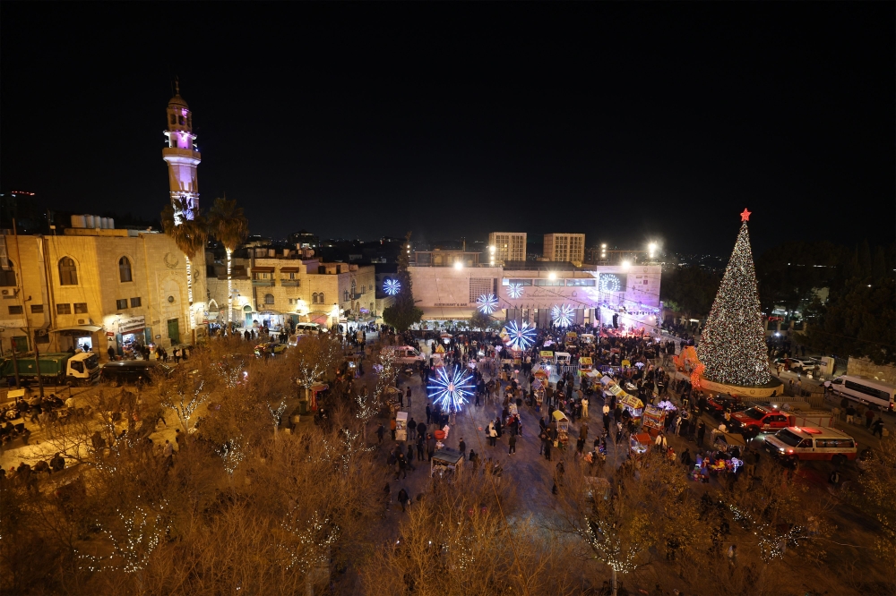 Bethlehem celebrates first full Christmas in over two years after Gaza war gloom