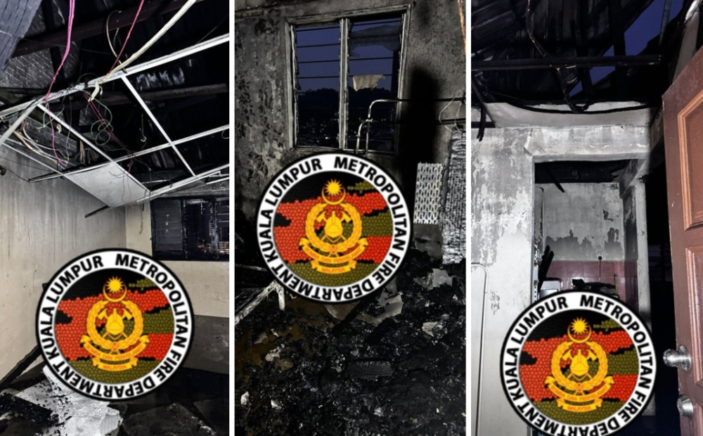 Kuala Lumpur JBPM Operations Centre in a statement said a call came in at 7.18am. — Bernama pic/JBPM KL