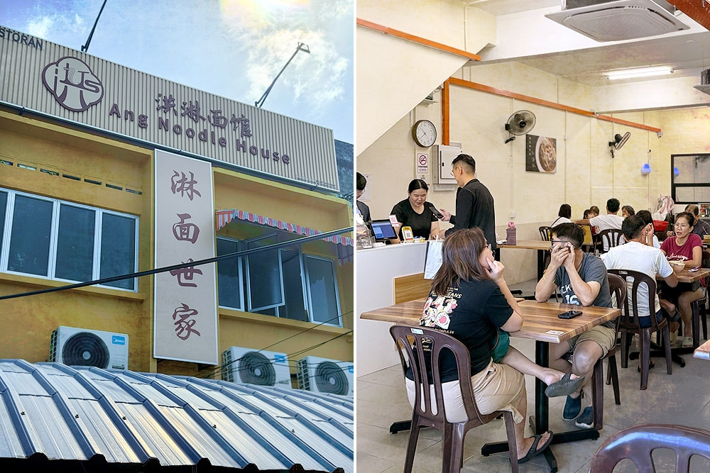 Busy breakfast crowd at Ang Noodle House. — Picture by CK Lim.
