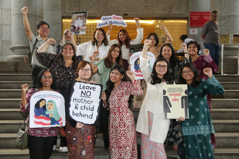 On March 10 at the Federal Court, Family Frontiers and the Malaysian government settled a years-long case revolving around Malaysian mothers’ overseas-born children’s right to automatically be Malaysians. — Picture by Choo Choy May