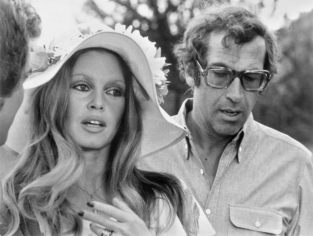French film director Roger Vadim (right) talks to actress Brigitte Bardot on the set of the film ‘Don Juan 73’ in Stockholm on August 4, 1972. — Picture by TT News Agency/AFP/Sweden Out