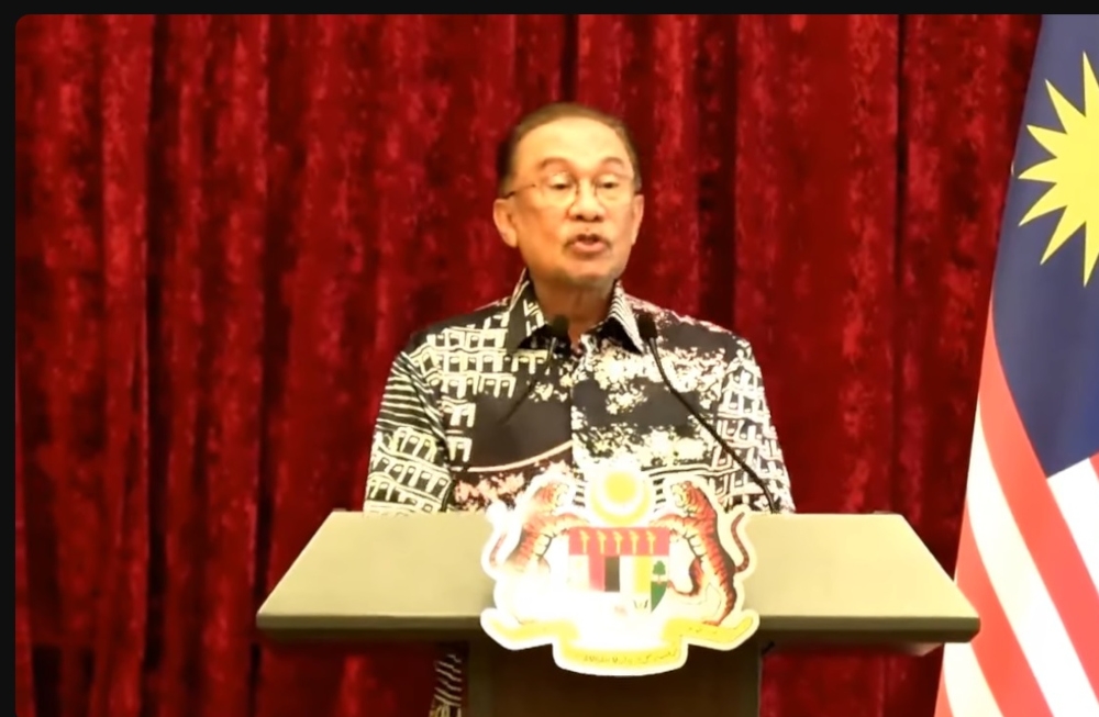 Prime Minister Datuk Seri Anwar Ibrahim says the unity government is stronger and more sincere than opposition politics, citing recent events in Perlis. — Screengrab from YouTube 