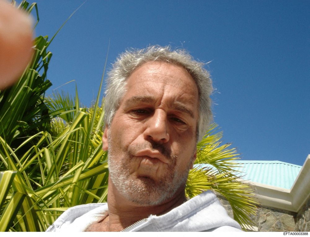 Jeffrey Epstein is seen in this image released by the Department of Justice in Washington, D.C. on December 19, 2025 as part of a new trove of documents from its investigations into the late financier and convicted sex offender Jeffrey Epstein. — US Justice Departmenthandout pic via Reuters