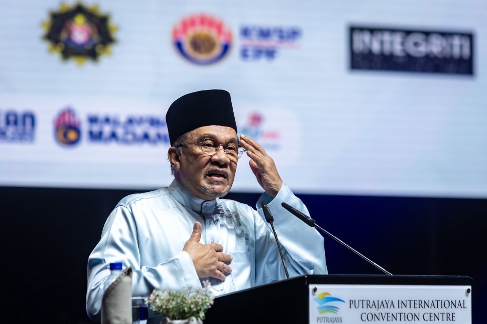 Prime Minister Datuk Seri Anwar Ibrahim is seen as likely to maintain power in the meantime. — Picture by Firdaus Latif