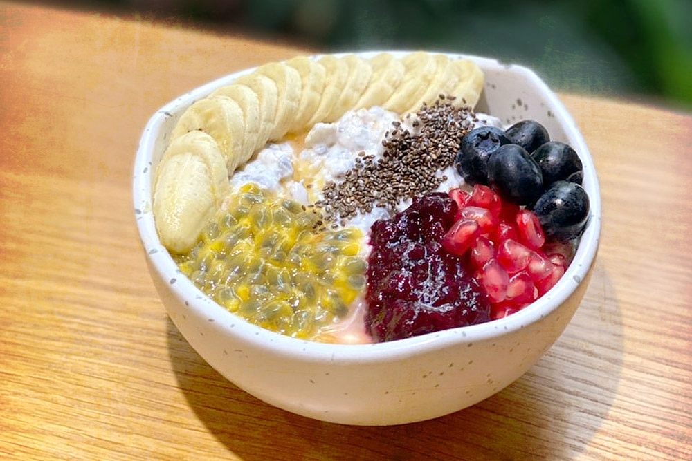 Switch to healthier options such as chia seed bowls. . . or not. — Picture by CK Lim
