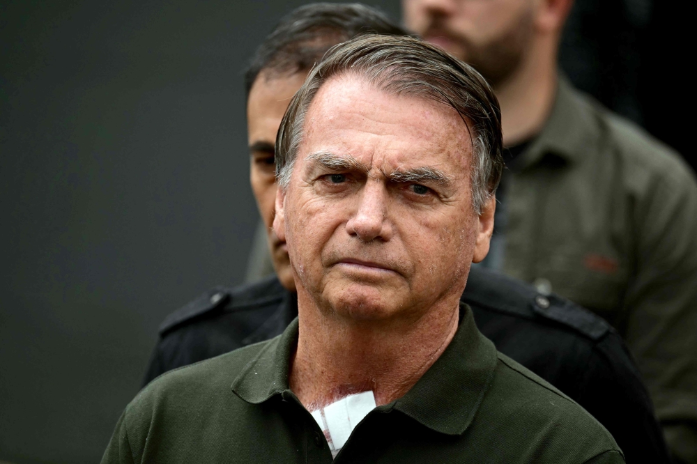 Brazil’s far-right former leader Bolsonaro wants house arrest, citing fragile health after groin surgery