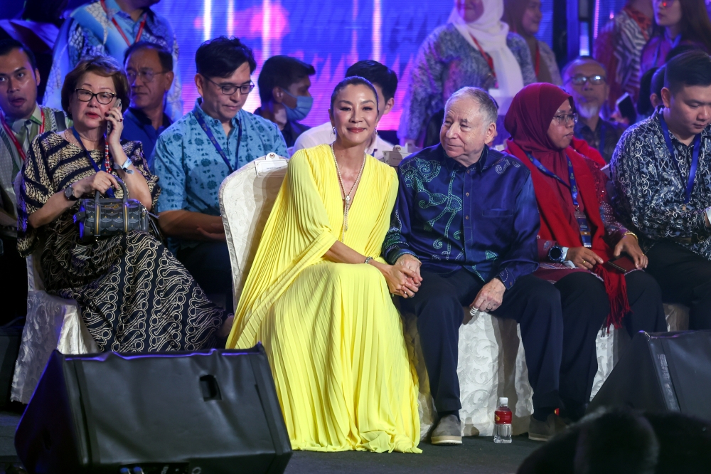 Tan Sri Michelle Yeoh at the launch. — Bernama pic