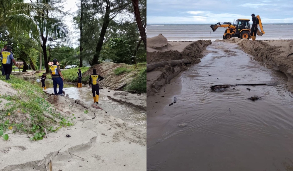 Labuan JKR steps up flood mitigation work as heavy rain and high tides ...