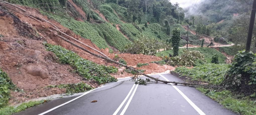 Tenom declared disaster zone after floods, landslides; roads cut off, says district officer