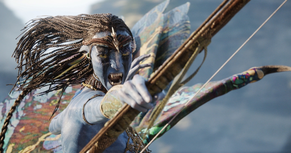 Zoe Saldana as Neytiri in 20th Century Studios’ ‘Avatar: Fire and Ash’, in this undated film still, photo courtesy of 20th Century Studios. — 20th Century Studios handout pic via Reuters 