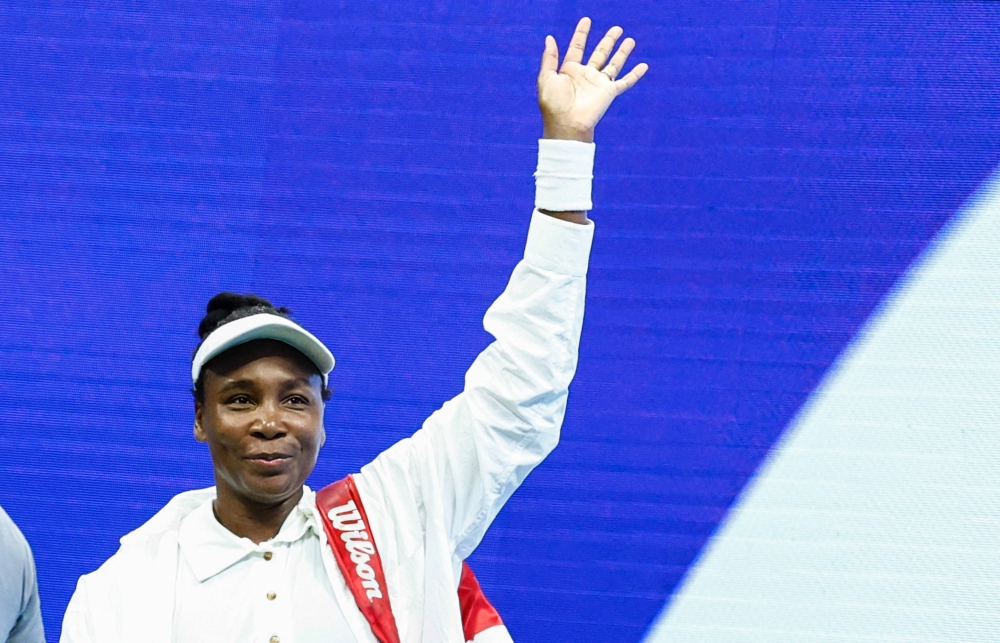 Tennis star Venus Williams was handed a wildcard to the Australian Open aged 45 on January 2, 2025, becoming the oldest woman ever to play at the season-opening Grand Slam. — AFP pic