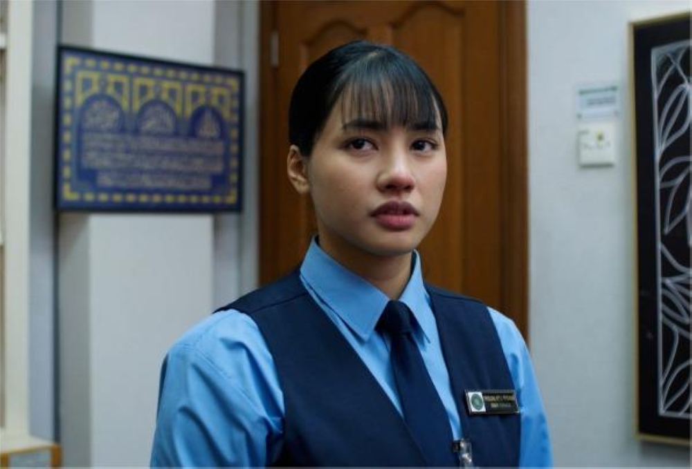 Amylia Aidura as Iman Kirana in Viu Original’s ‘Kelas Belakang’. — Picture courtesy of Viu