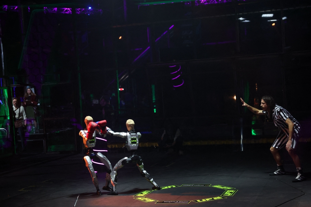‘Better than MMA’: Humanoid robots trade punches in Vegas as high-tech fight nights draw crowds