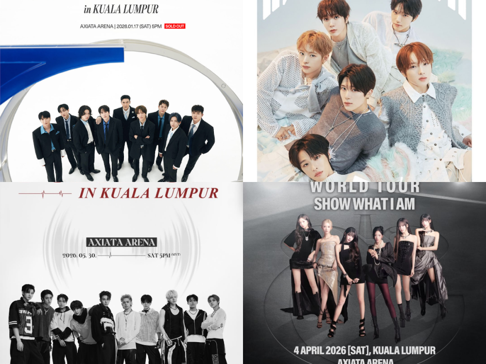 From Super Junior to IVE, K-pop fans are in for a treat. — Picture via Instagram/ LiveNationMY and iME.Malaysia