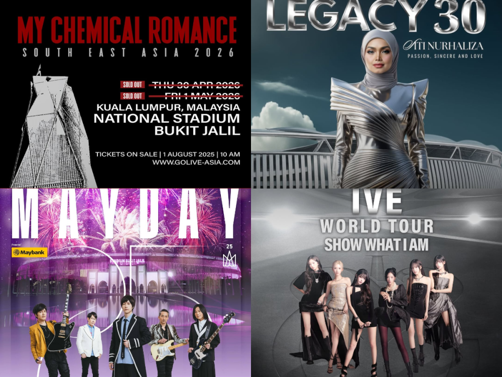 Mandopop icons, K-pop sensations and rock legends: Malaysia’s 2026 concert calendar hits all the right notes
