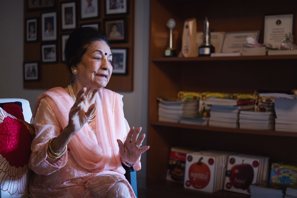 She found her true calling at 70 — now at 90, Myanmar-born author Mohana Gill is still creating